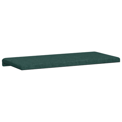 Bench Cushion Fabric Dark Green Depth 35 cm