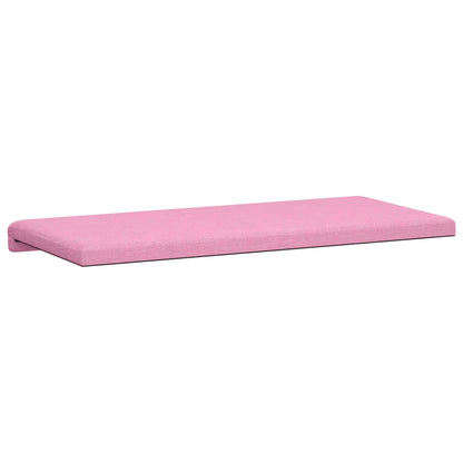 Bench Cushion Fabric Pink Depth 35 cm