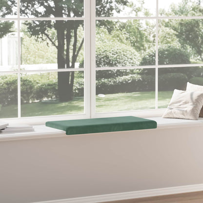 Bench Cushion Velvet Sea Green Depth 35 cm