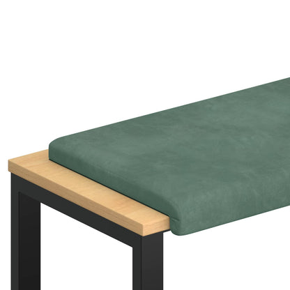 Bench Cushion Velvet Sea Green Depth 35 cm