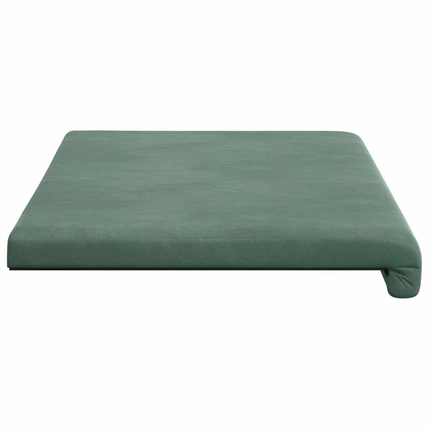 Bench Cushion Velvet Sea Green Depth 35 cm