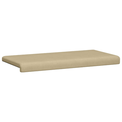 Bench Cushion Corduroy Grey Green Depth 35 cm