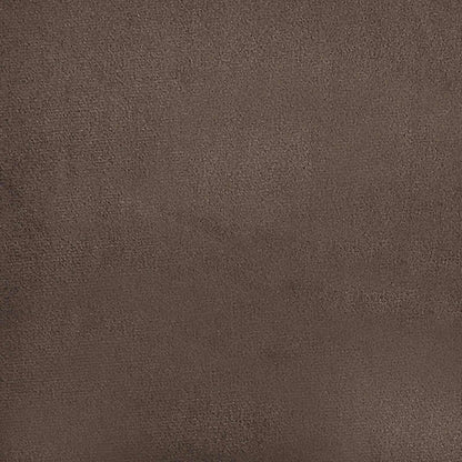 Bench Cushion Microfiber Brown Depth 35 cm