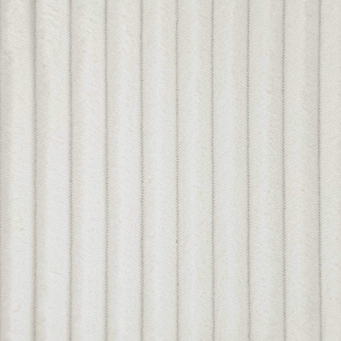 Bench Cushion Plush Corduroy Cream Depth 35 cm