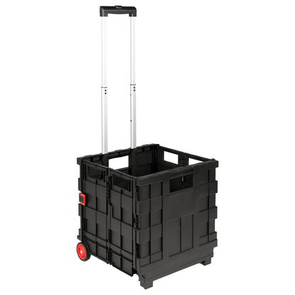 Cart Manual Black and Red 35 x 39 x 92 cm PP and Elastomer