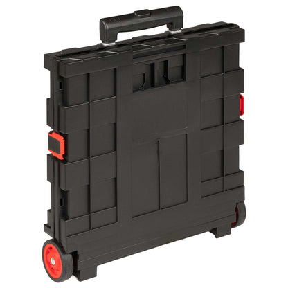 Cart Manual Black and Red 35 x 39 x 92 cm PP and Elastomer