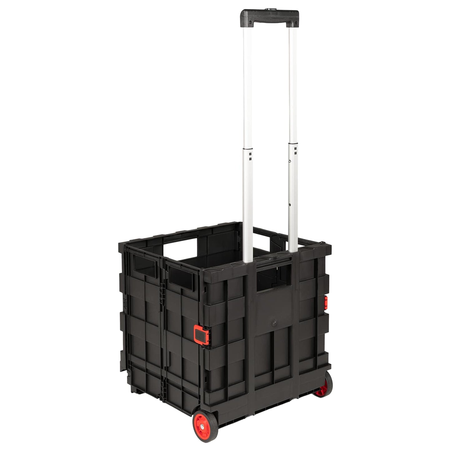 Cart Manual Black and Red 35 x 39 x 92 cm PP and Elastomer