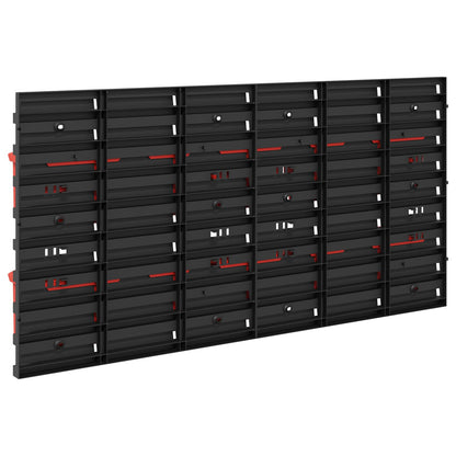 Container Rack Manual Black and Red 77.5 x 2 x 39 cm PP