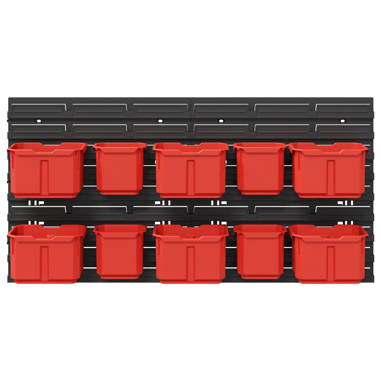 Container Rack Manual Black and Red 77.5 x 2 x 39 cm PP