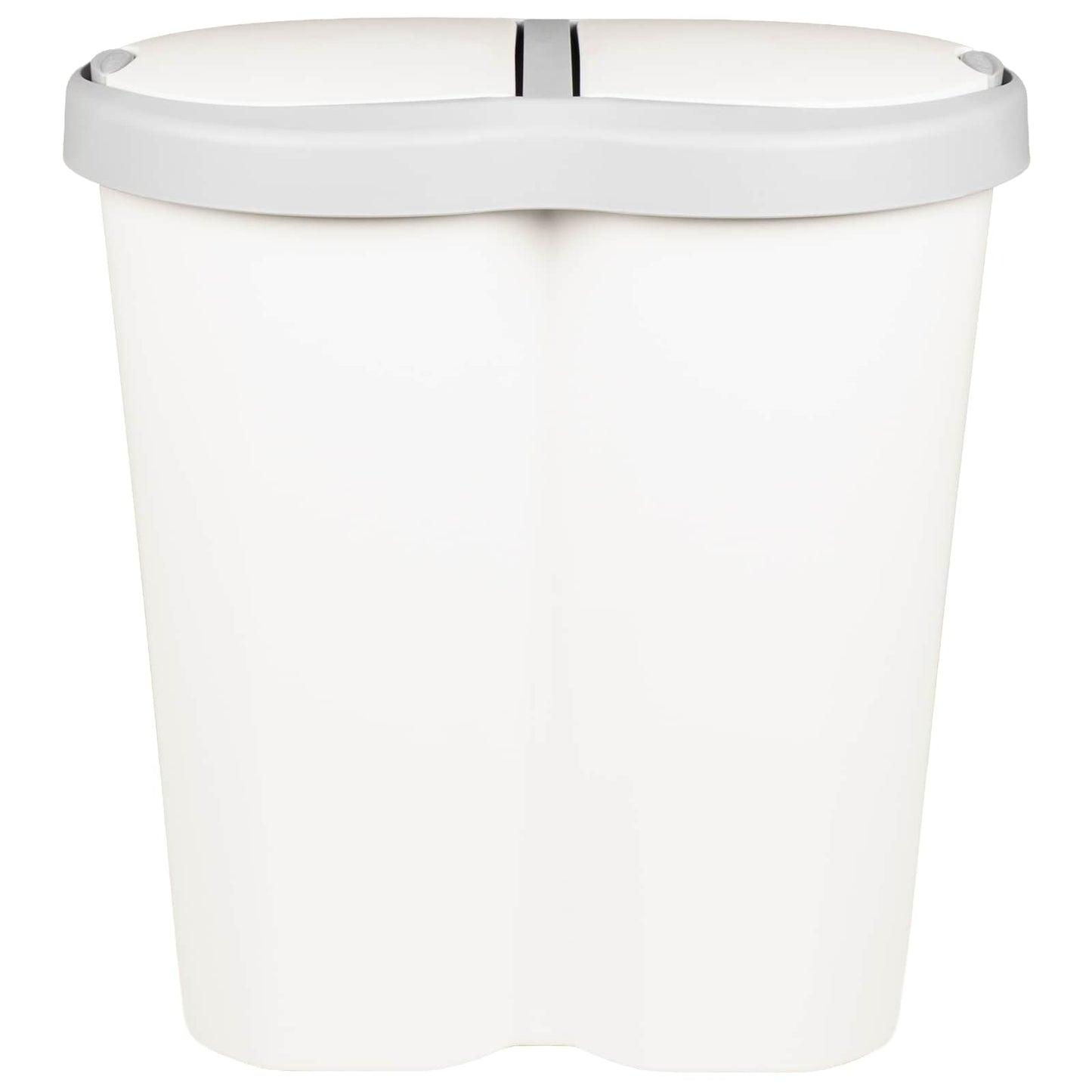 Garbage Bin White 48 x 30 x 51 cm PP