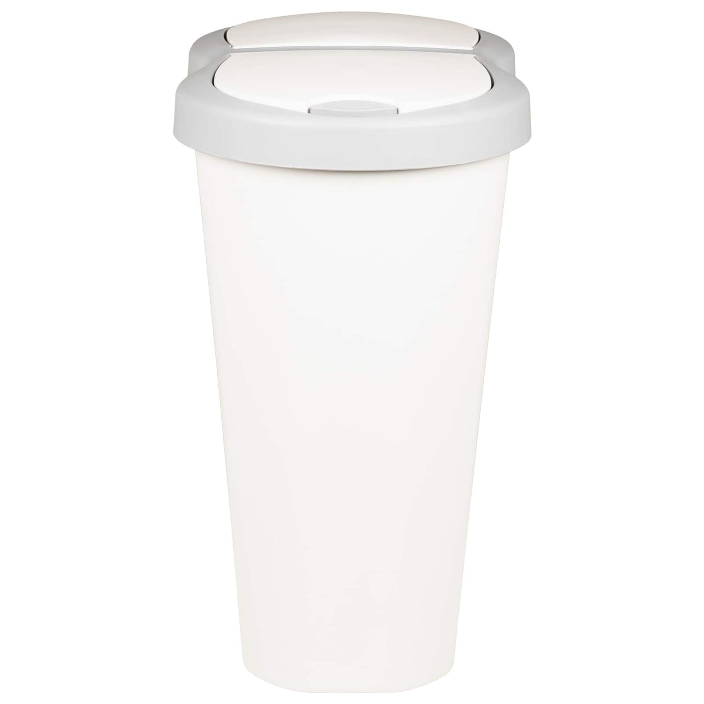 Garbage Bin White 48 x 30 x 51 cm PP
