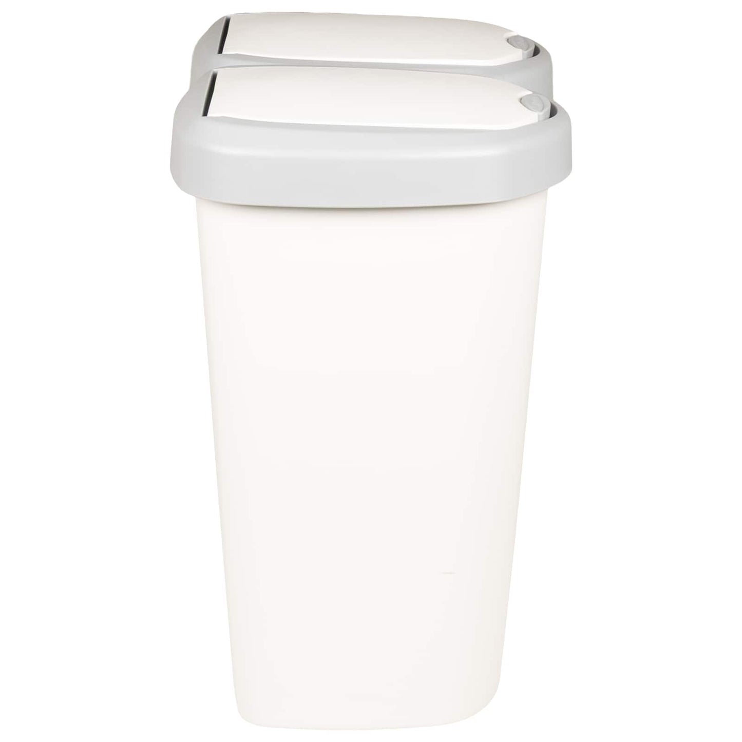 Garbage Bin White 49.5 x 30 x 46.5 cm PP