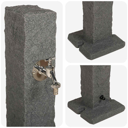 Garden Tanker Anthracite 26 x 26 x 98 cm PE
