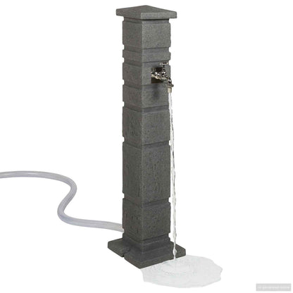 Garden Tanker Anthracite 26 x 26 x 101 cm PE