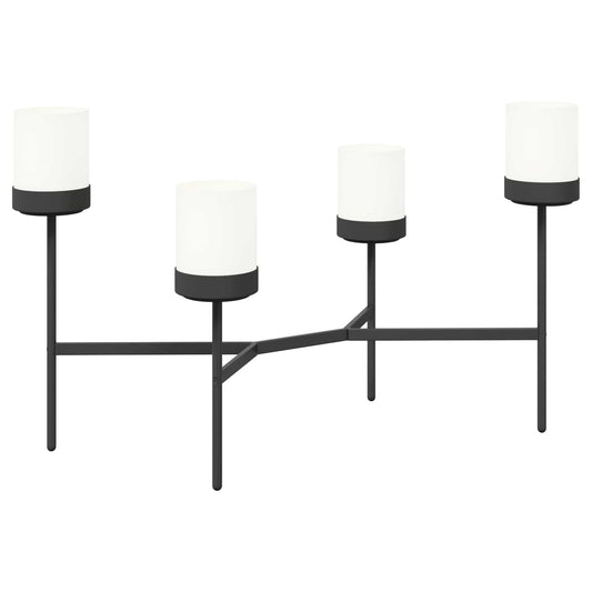 Flower Stand White 125 x 55 x 81 cm PP and Steel