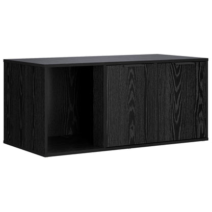 Cat Crate Furniture Black Oak 100 x 49 x 45 cm Engineered Wood