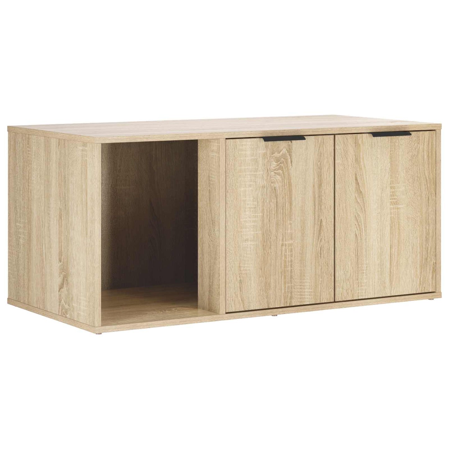 Cat Crate Furniture Sonoma Oak 100 x 49 x 45 cm Engineered Wood