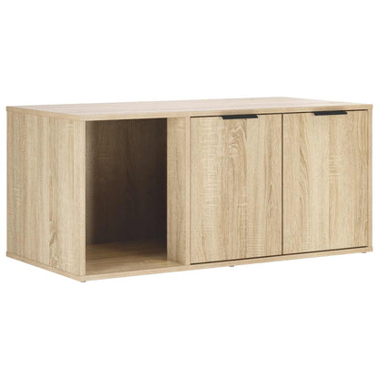 Cat Crate Furniture Sonoma Oak 100 x 49 x 45 cm Engineered Wood
