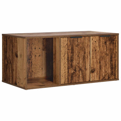 Cat Crate Furniture Old Wood 100 x 49 x 45 cm Engineered Wood