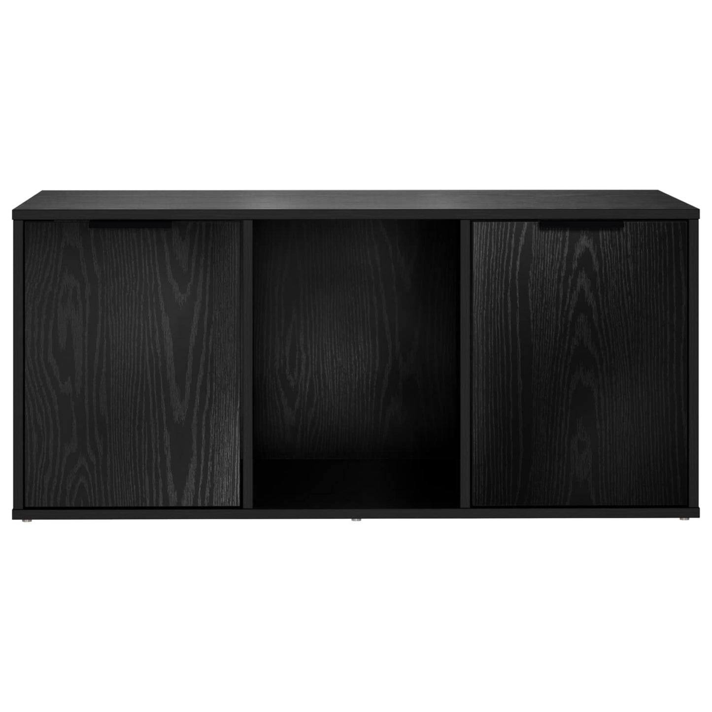 Cat Crate Furniture Black Oak 100 x 49 x 45 cm Engineered Wood