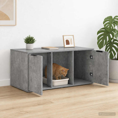 Cat Crate Furniture Concrete Grey 100 x 49 x 45 cm