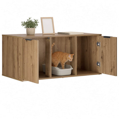 Cat Crate Furniture Artisan Oak 100 x 49 x 45 cm