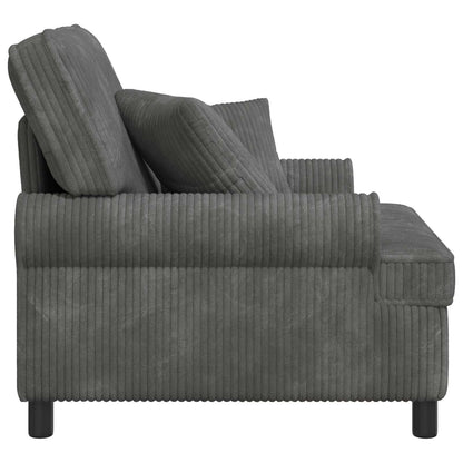 XL Armchair with Cushions Light Grey 1.5 Lines Fabric