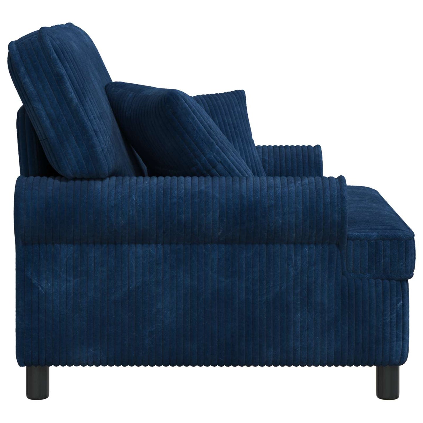 XL Armchair with Cushions Navy 1.5 Lines Fabric