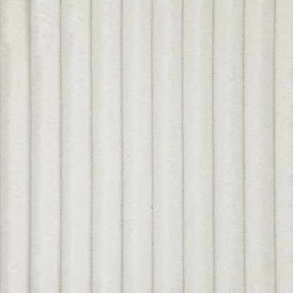 XXL Armchair with Cushions Cream 1.5 Lines Fabric