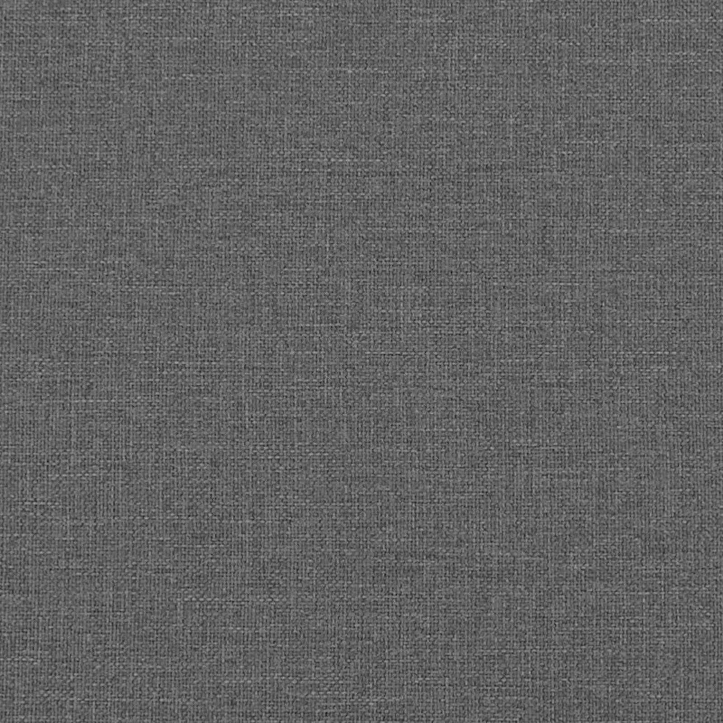 Armchair with Cushions Dark Grey Fabric