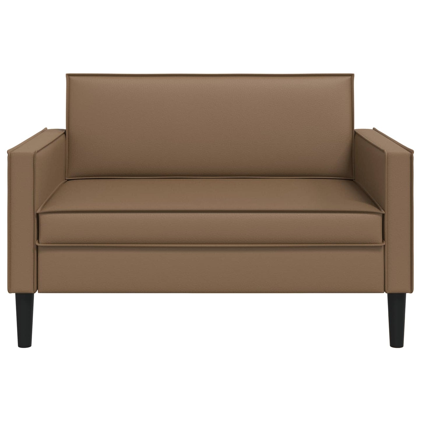 XXL Armchair Cappuccino Faux Leather