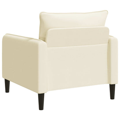 XL Armchair Cream Velvet