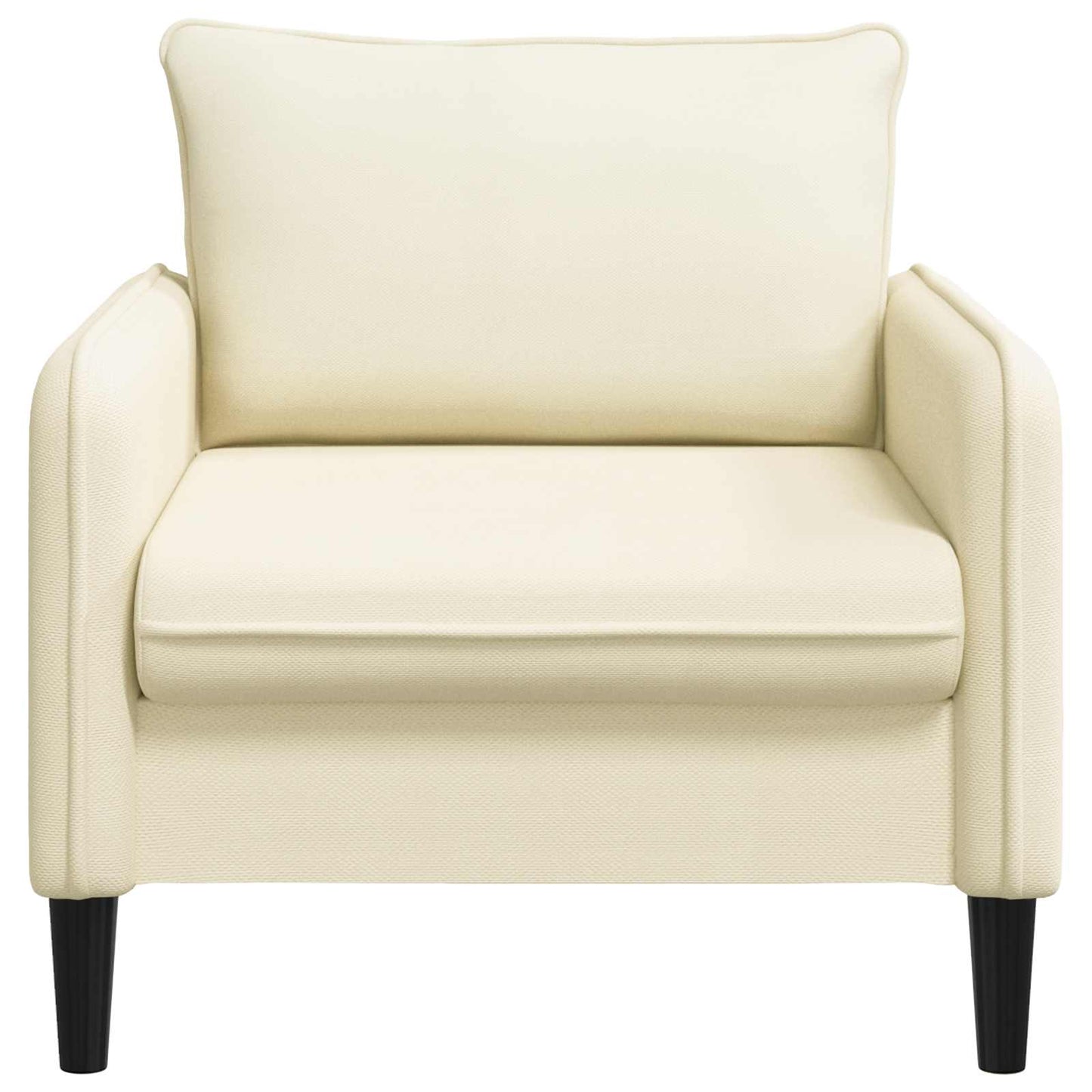 XL Armchair Cream Velvet