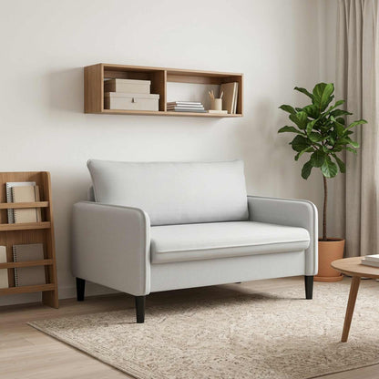 XL Armchair Light Grey Velvet