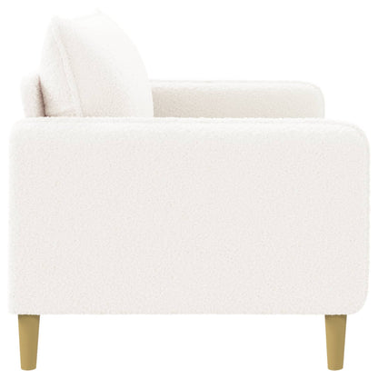 XL Armchair White Bouclé
