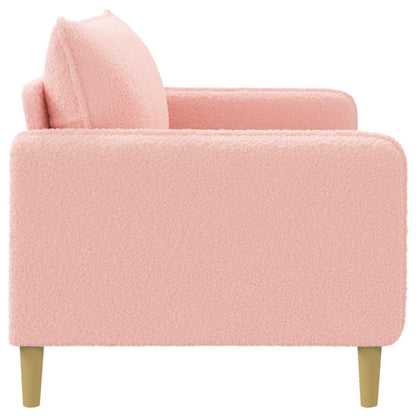 XL Armchair Pink Bouclé
