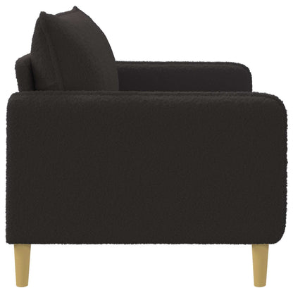 XL Armchair Black Bouclé