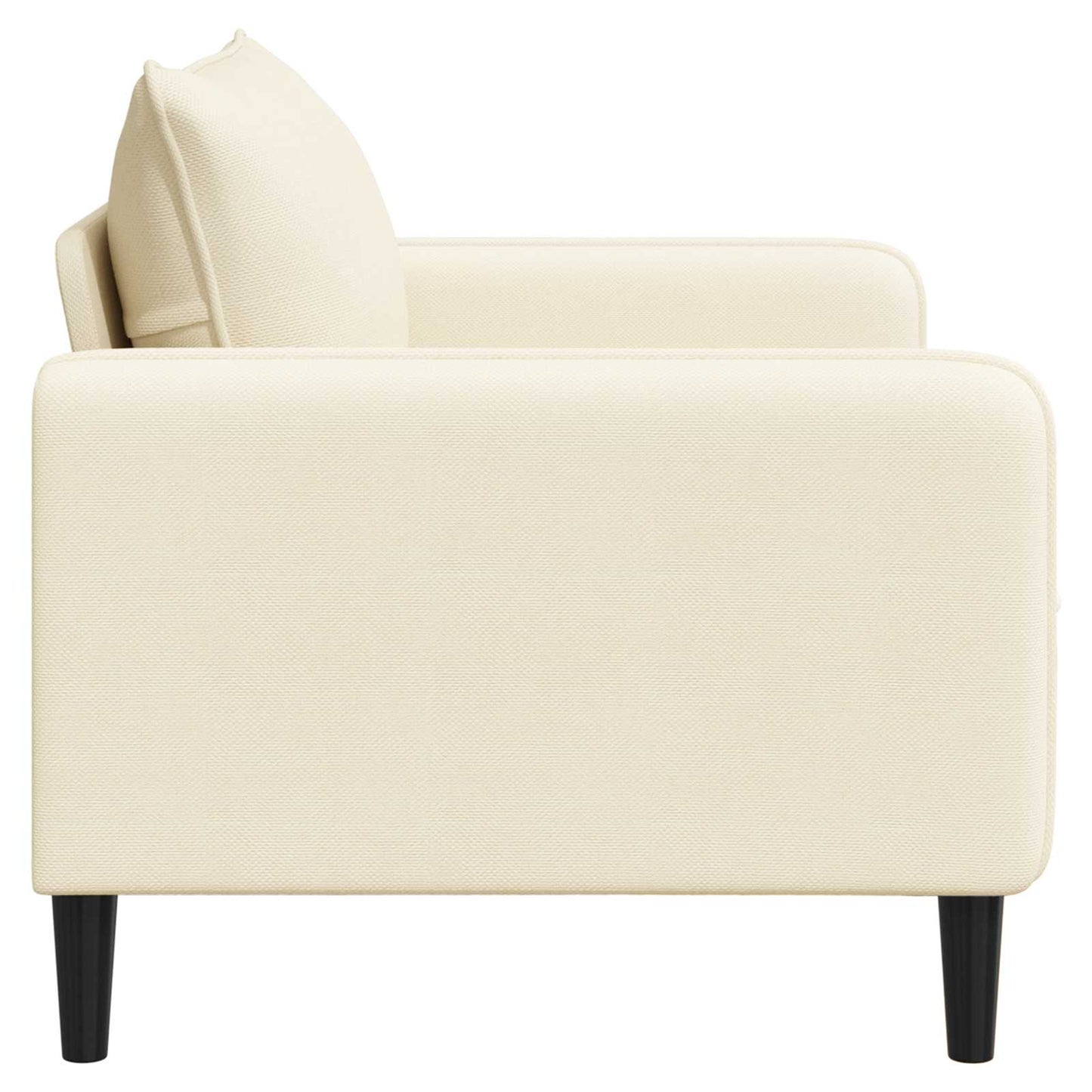 XXL Armchair Cream Velvet