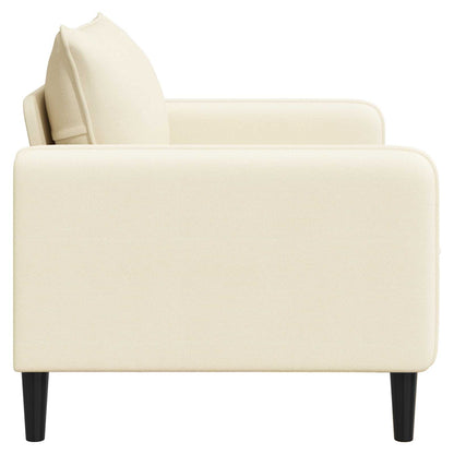 XXL Armchair Cream Velvet