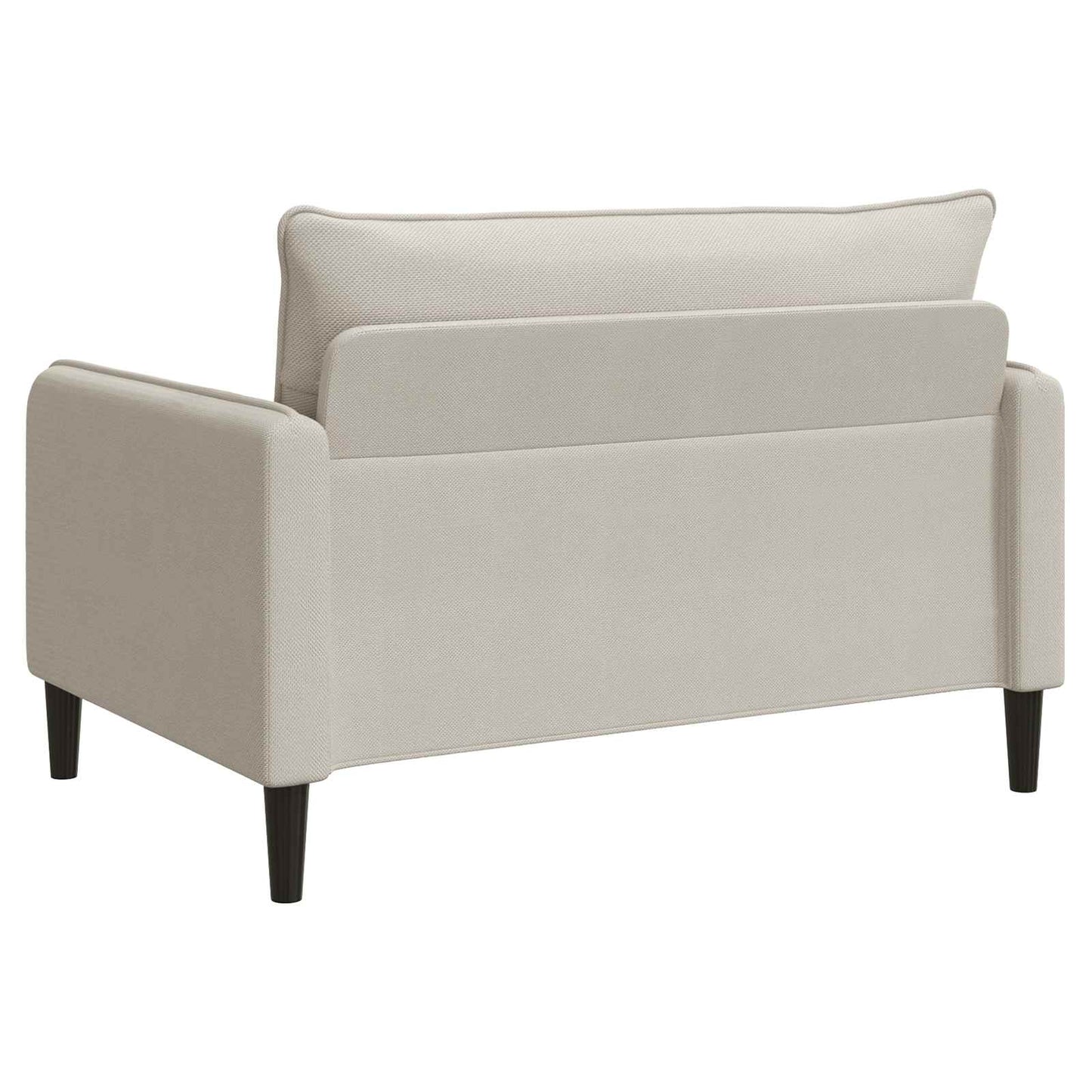 XXL Armchair Beige Velvet