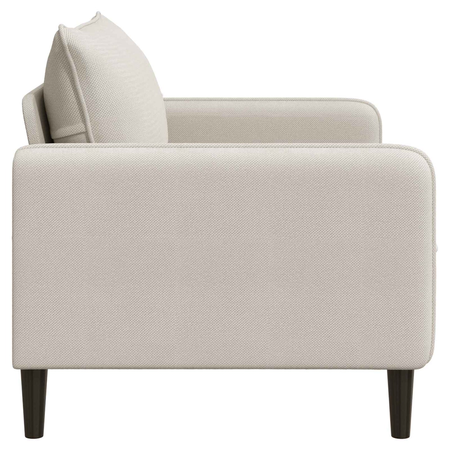 XXL Armchair Beige Velvet