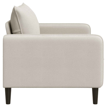 XXL Armchair Beige Velvet