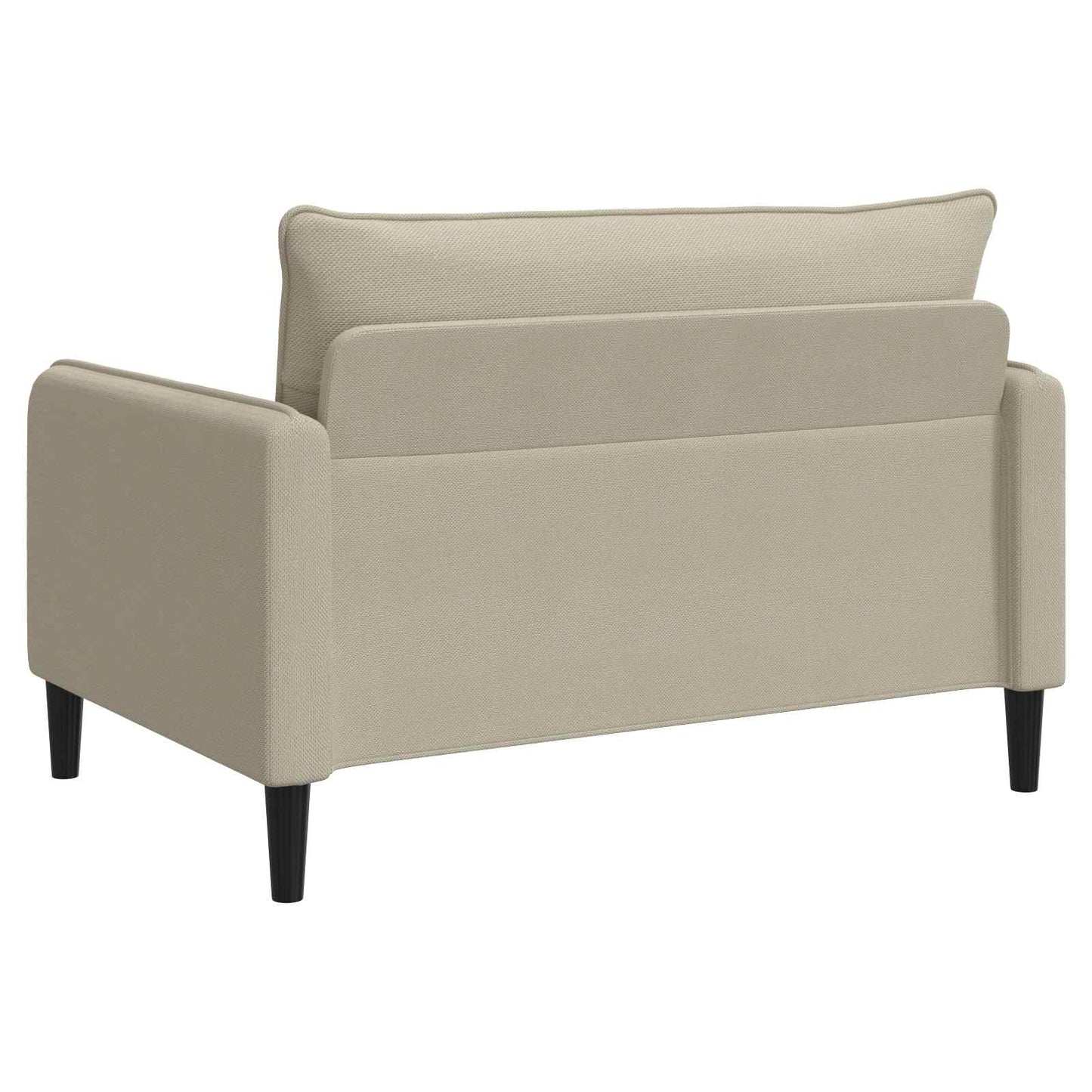 XXL Armchair Beige Velvet
