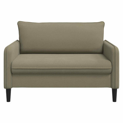XXL Armchair Khaki Velvet