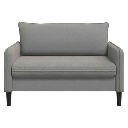XXL Armchair Dark Grey Velvet