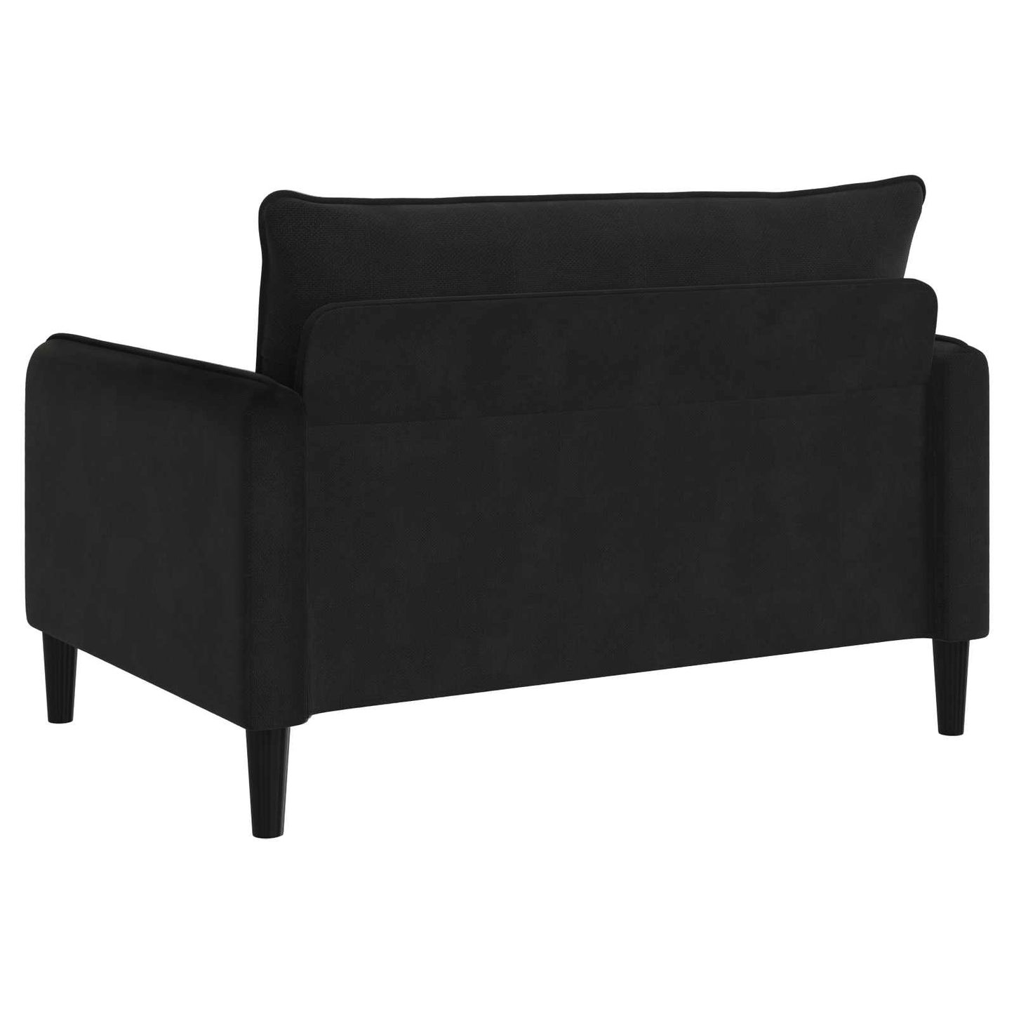 XXL Armchair Black Velvet