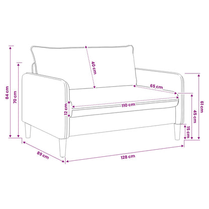 XXL Armchair Black Velvet