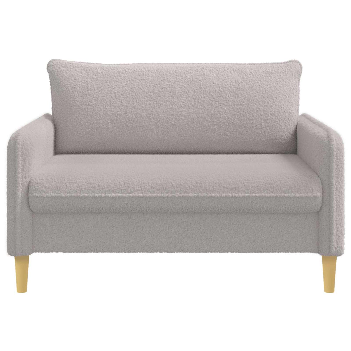 XXL Armchair Light Grey Bouclé