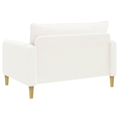 XXL Armchair Cream Bouclé