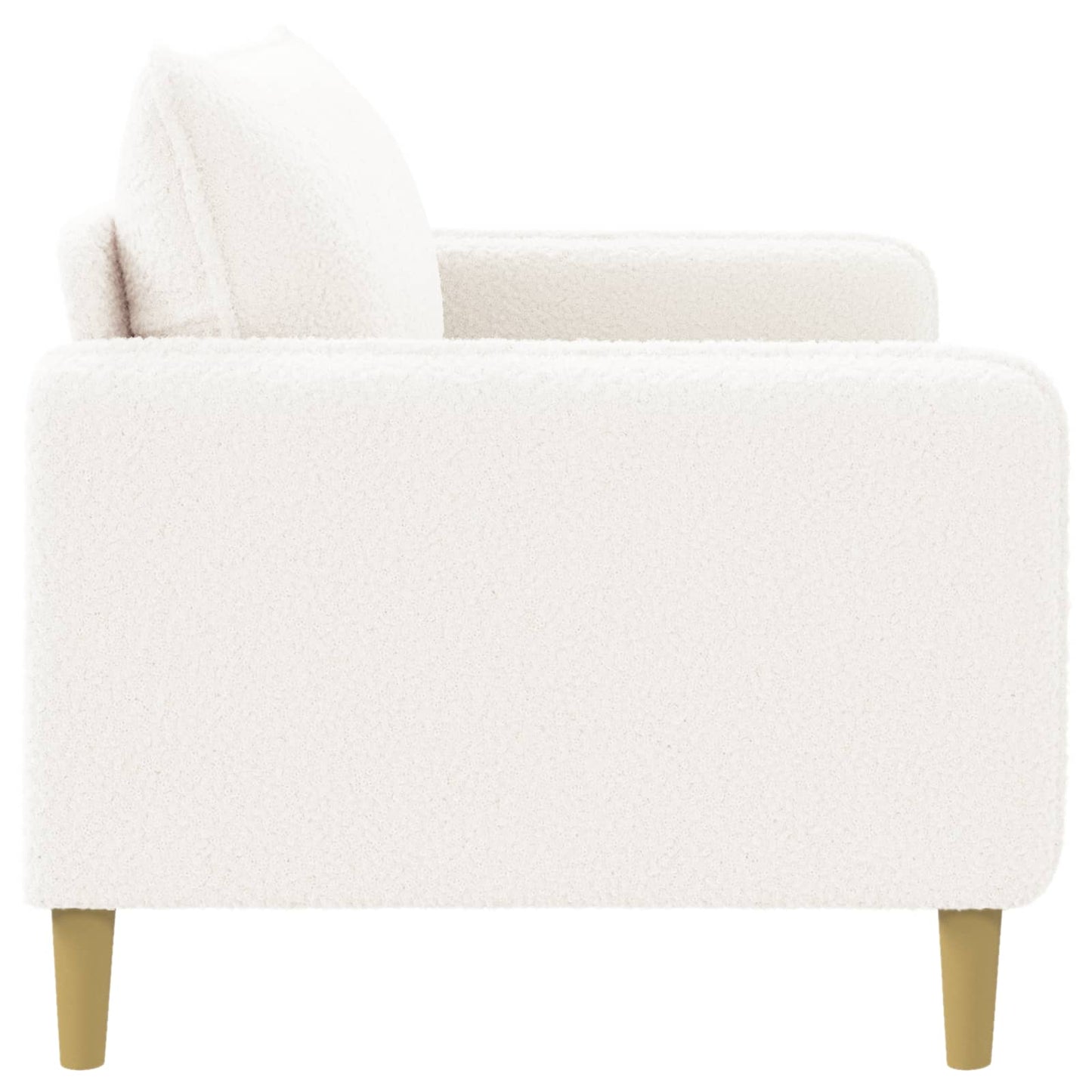 XXL Armchair Cream Bouclé
